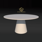 Taper - Concrete Pedestal Table