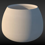 Obtuse - A Large Luxury Concrete Planter