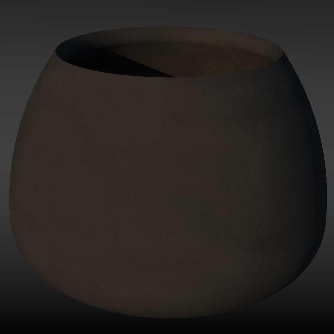 polished concrete plant pots Obtuse